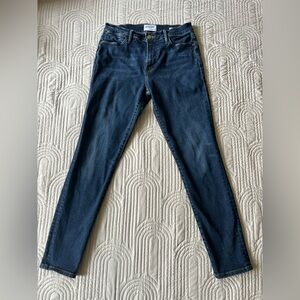 FRAME  denim Le High Harvard Skinny. Size 28. Dark wash. Great shape!